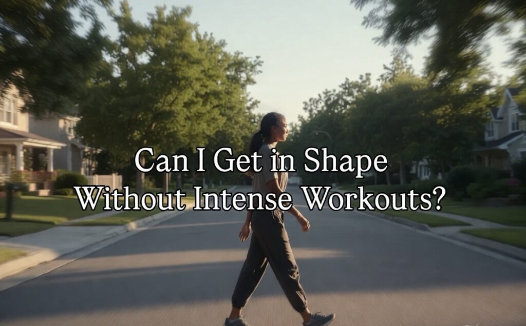 Can I Get in Shape Without Intense Workouts? Easy Habits That Deliver Real Results