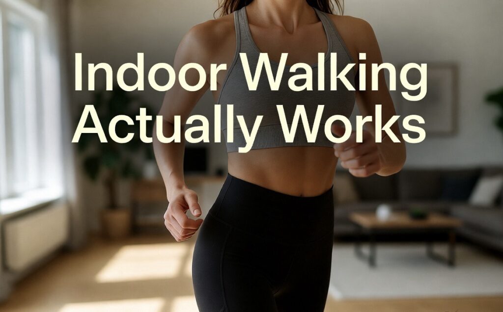 Indoor walking actually works