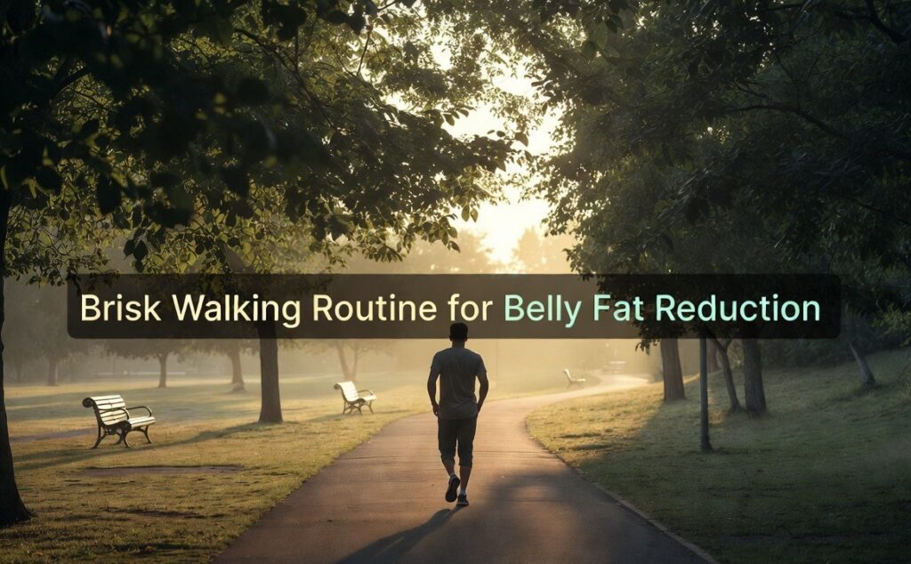 Brisk Walking Routine for Belly Fat Reduction: The Simple Daily Habit That Actually Works