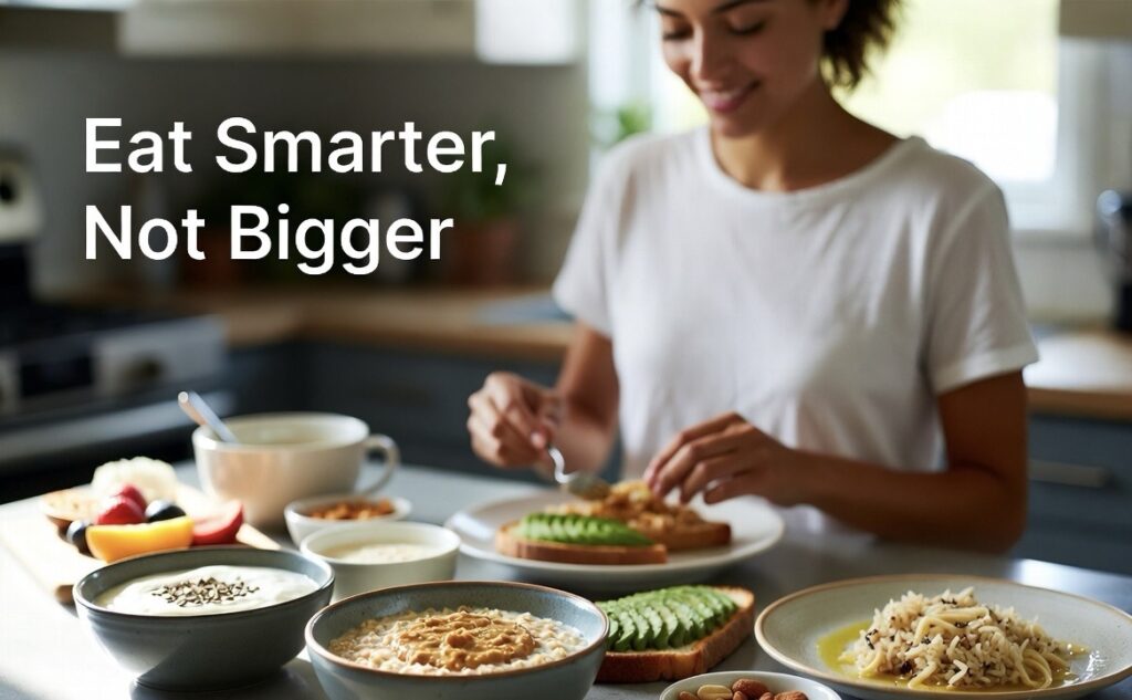Healthy calorie-dense foods for weight gain
