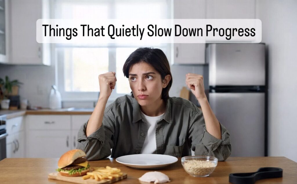 Habits slowing healthy weight gain progress