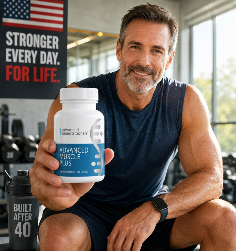     Muscle support supplement for adults over 40