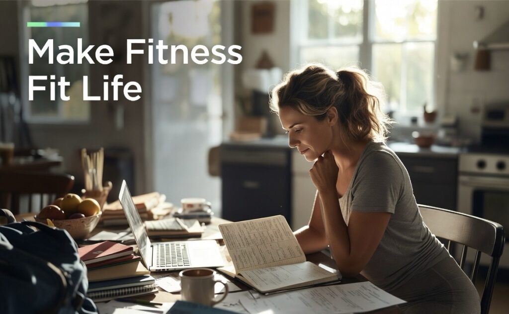 Busy mom struggling to balance fitness goals