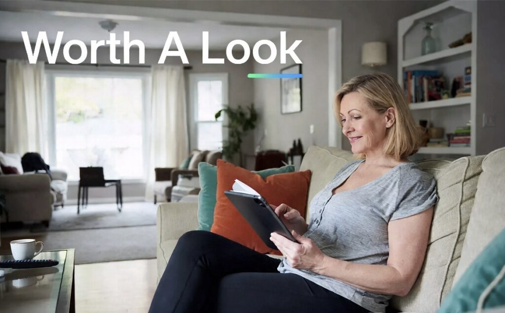 Busy mom exploring realistic fitness solution