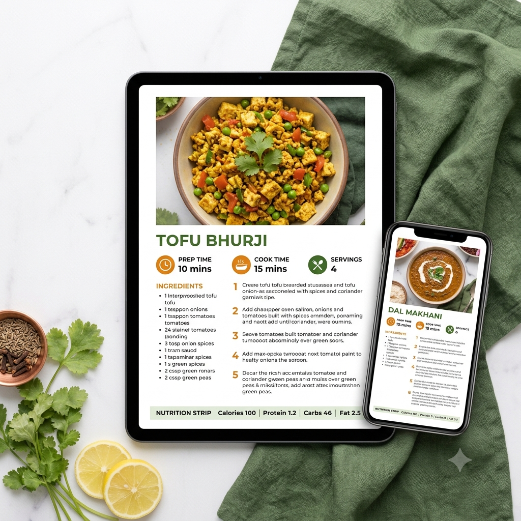 The Indian Vegan Protein Cookbook: 50 Easy Recipes (PDF) - Image 3